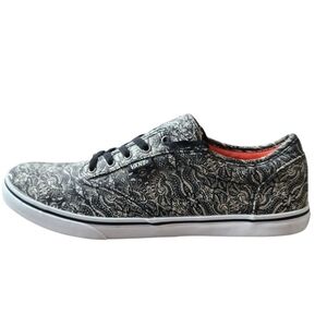 Vans Atwood Paisley low top henna canvas sneakers women size 10 ALT